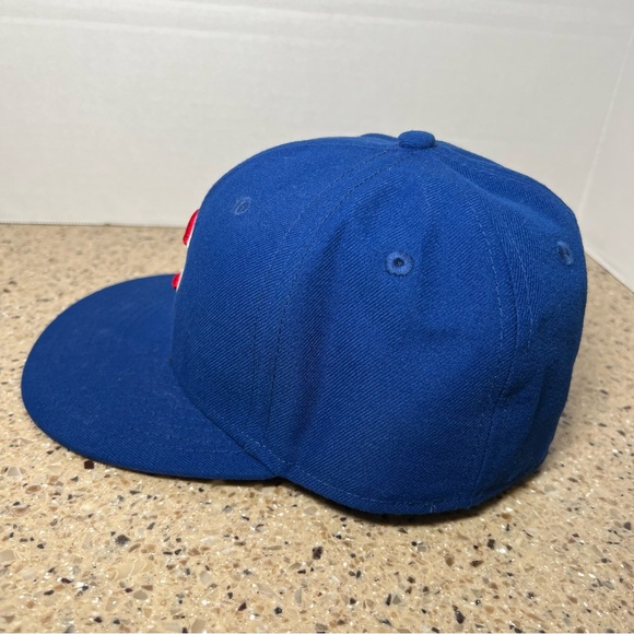 Chicago Cubs New Era Royal Authentic Collection OnField 59FIFTY Fitted Hat 6 5/8 - Picture 3 of 11